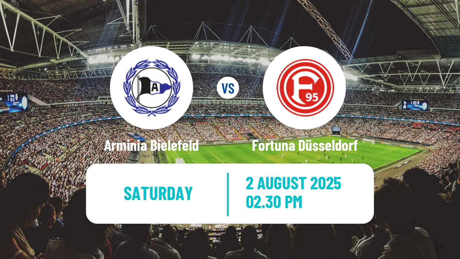 Football German 2 Bundesliga Arminia Bielefeld - Fortuna Düsseldorf