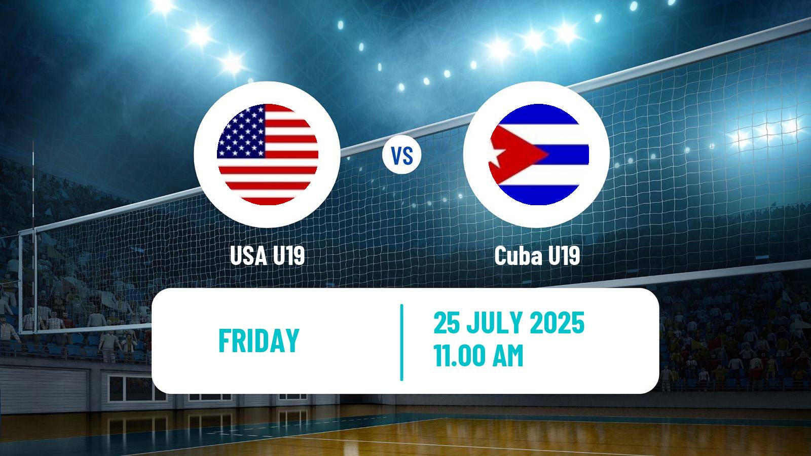 Volleyball World Championship U19 Volleyball USA U19 - Cuba U19