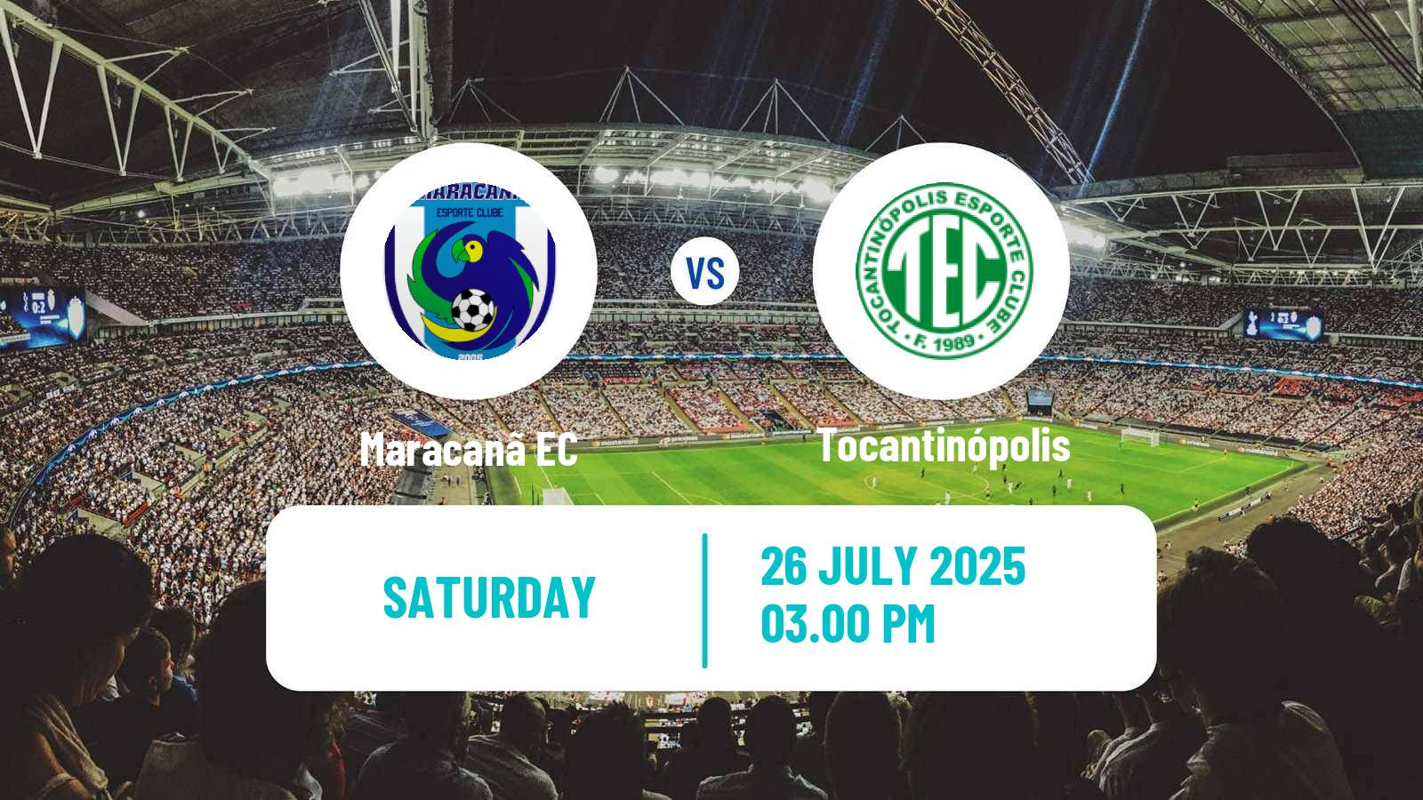 Football Brazilian Serie D Maracanã - Tocantinópolis