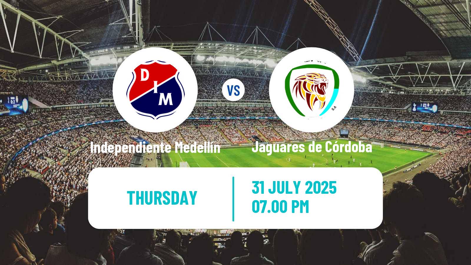 Football Colombian Copa Independiente Medellín - Jaguares de Córdoba