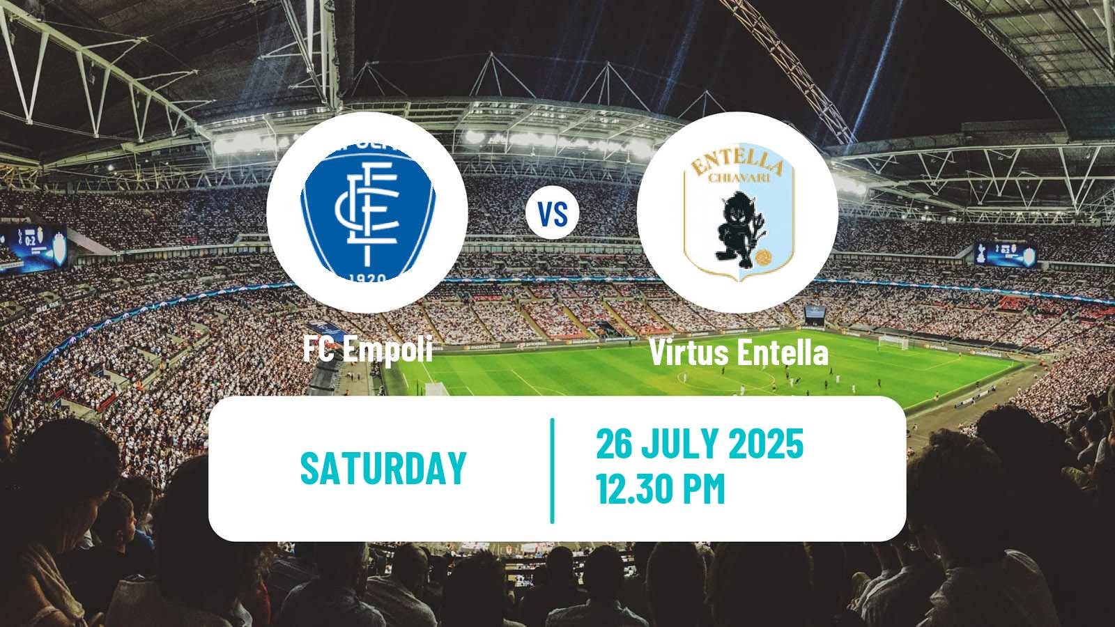 Football Club Friendly Empoli - Virtus Entella