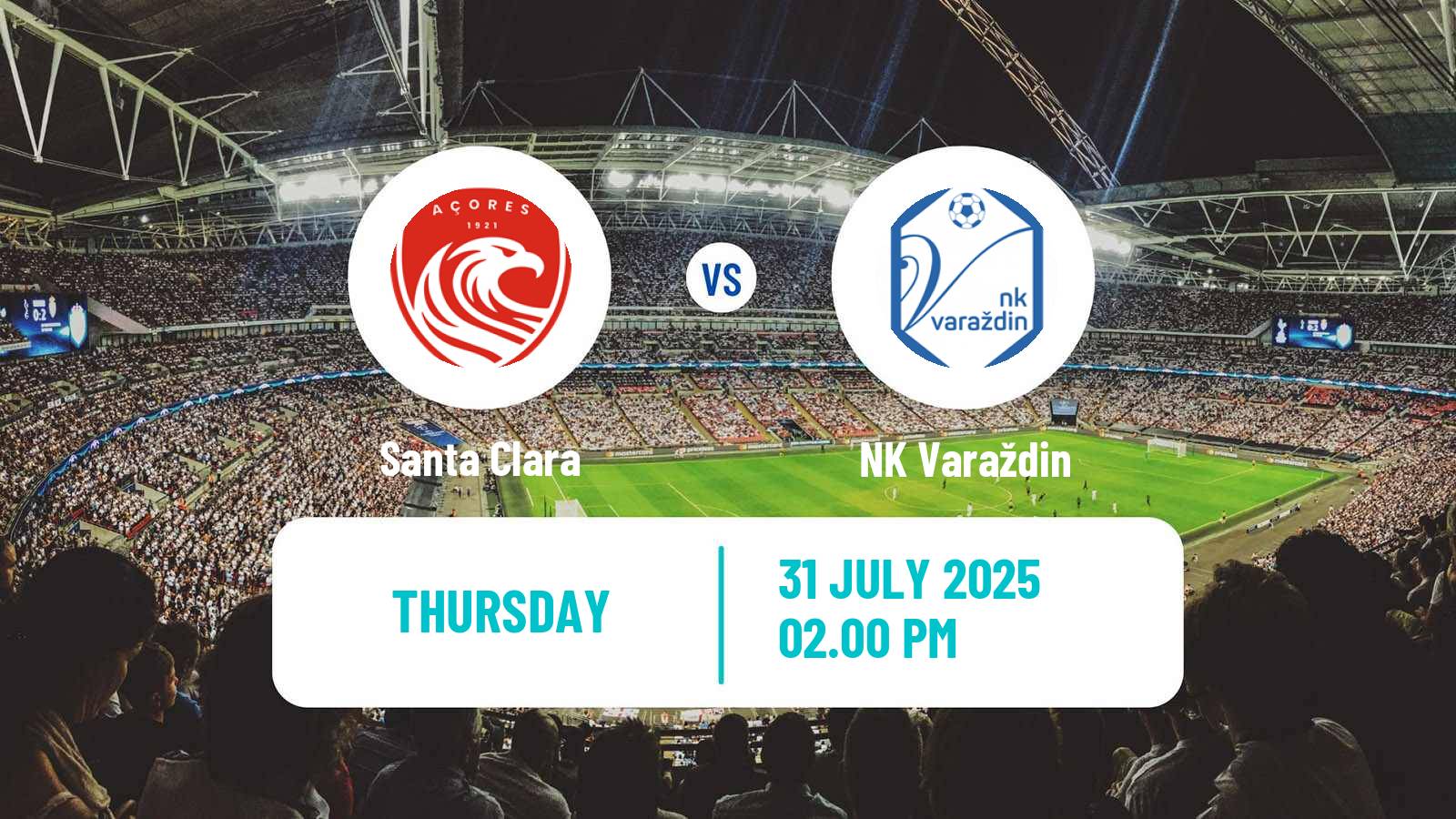 Football UEFA Europa Conference League Santa Clara - Varaždin