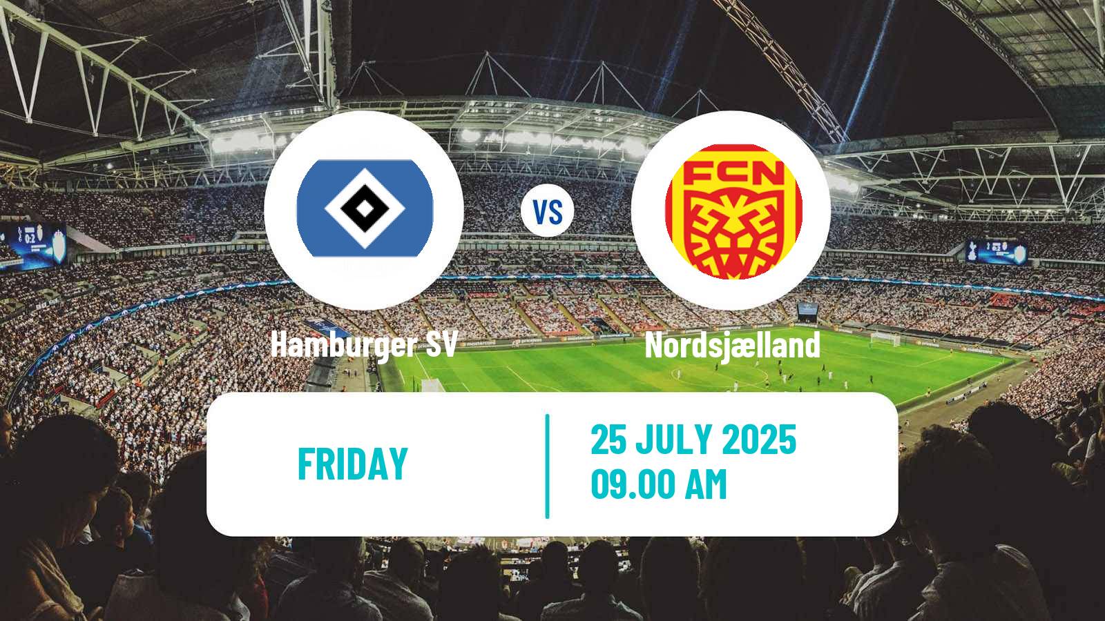 Football Club Friendly Women Hamburger SV - Nordsjælland