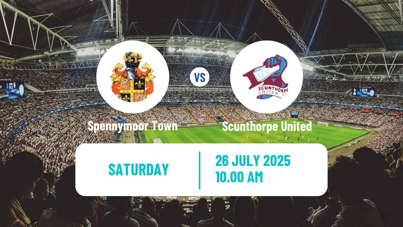 Football Club Friendly Spennymoor Town - Scunthorpe United