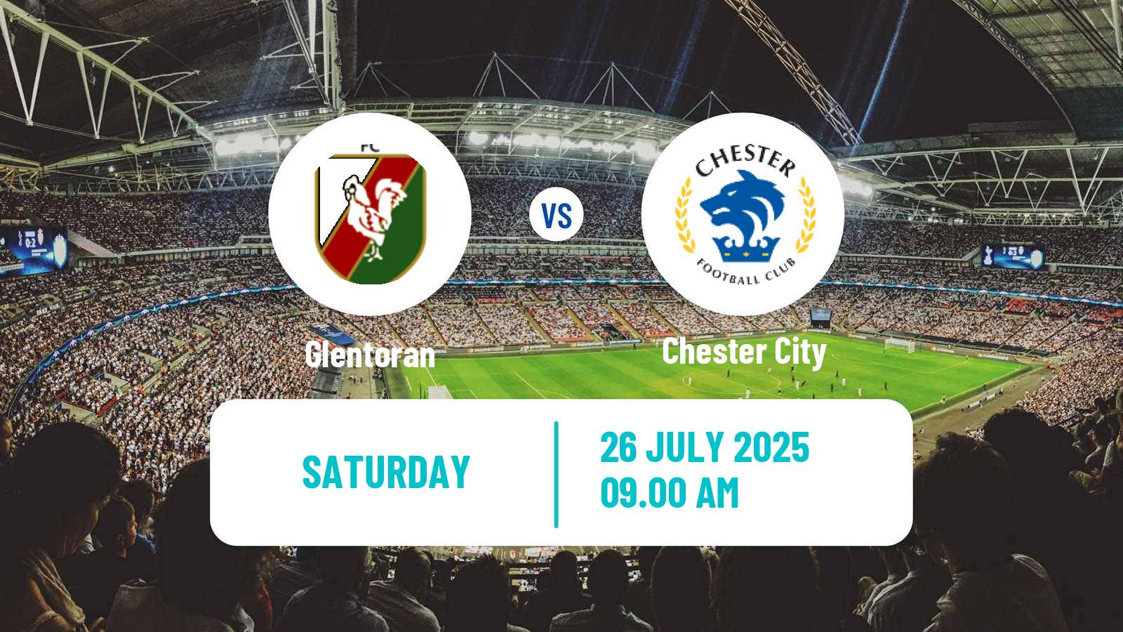 Football Club Friendly Glentoran - Chester