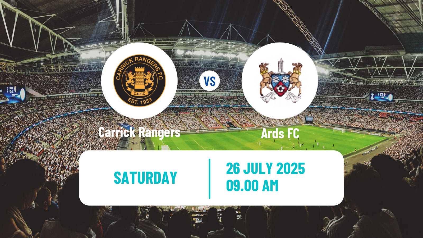 Football Club Friendly Carrick Rangers - Ards