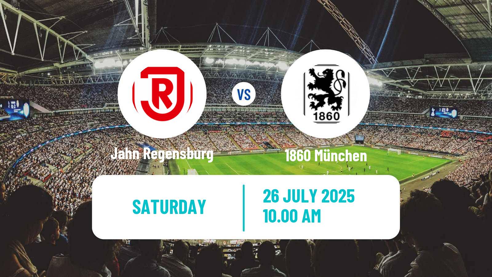 Football Club Friendly Jahn Regensburg - 1860 München