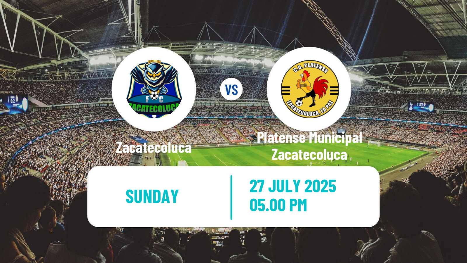 Football El Salvador Primera Division Zacatecoluca - Platense Municipal Zacatecoluca