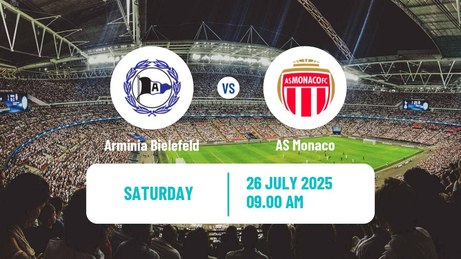Football Club Friendly Arminia Bielefeld - Monaco