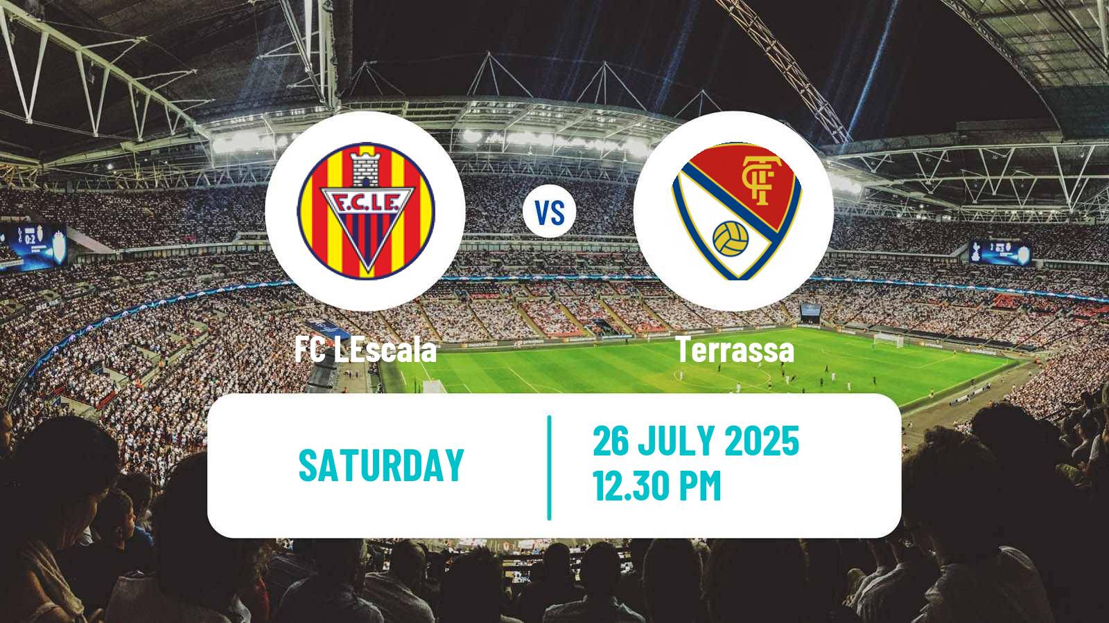 Football Club Friendly LEscala - Terrassa