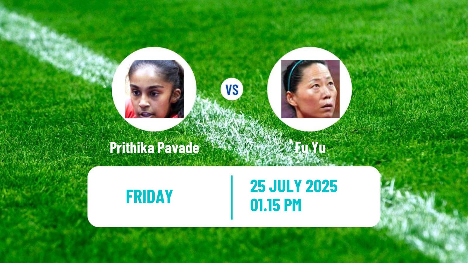 Table tennis Wtt Contender Lagos Women Prithika Pavade - Fu Yu
