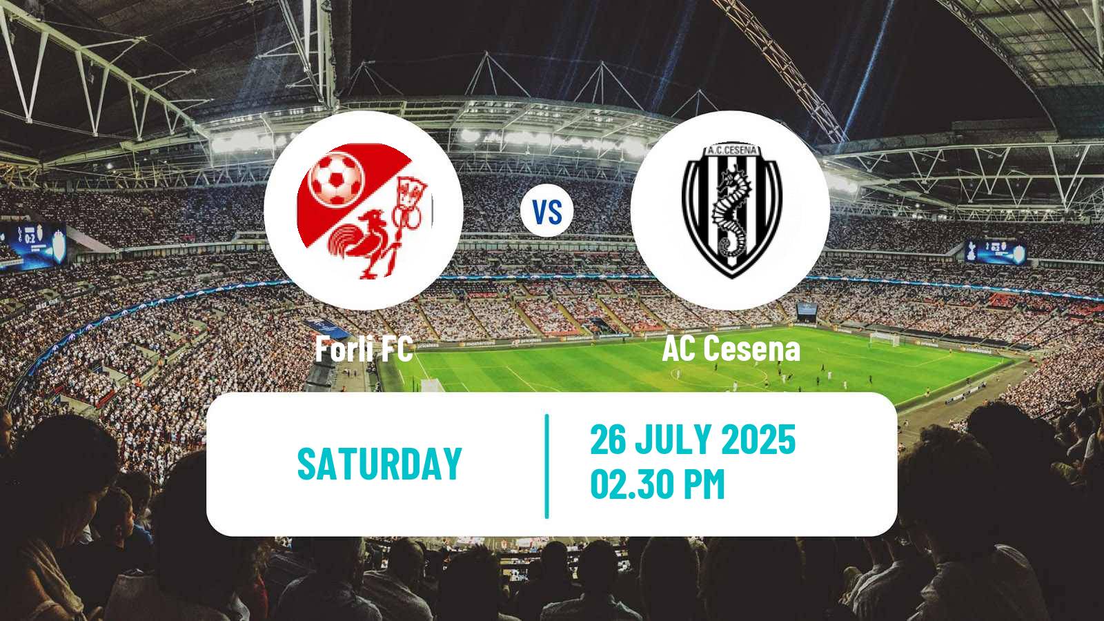 Football Club Friendly Forlì - Cesena
