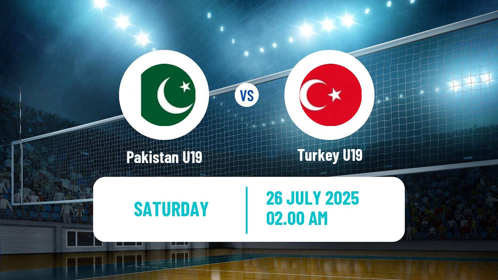 Volleyball World Championship U19 Volleyball Pakistan U19 - Turkey U19