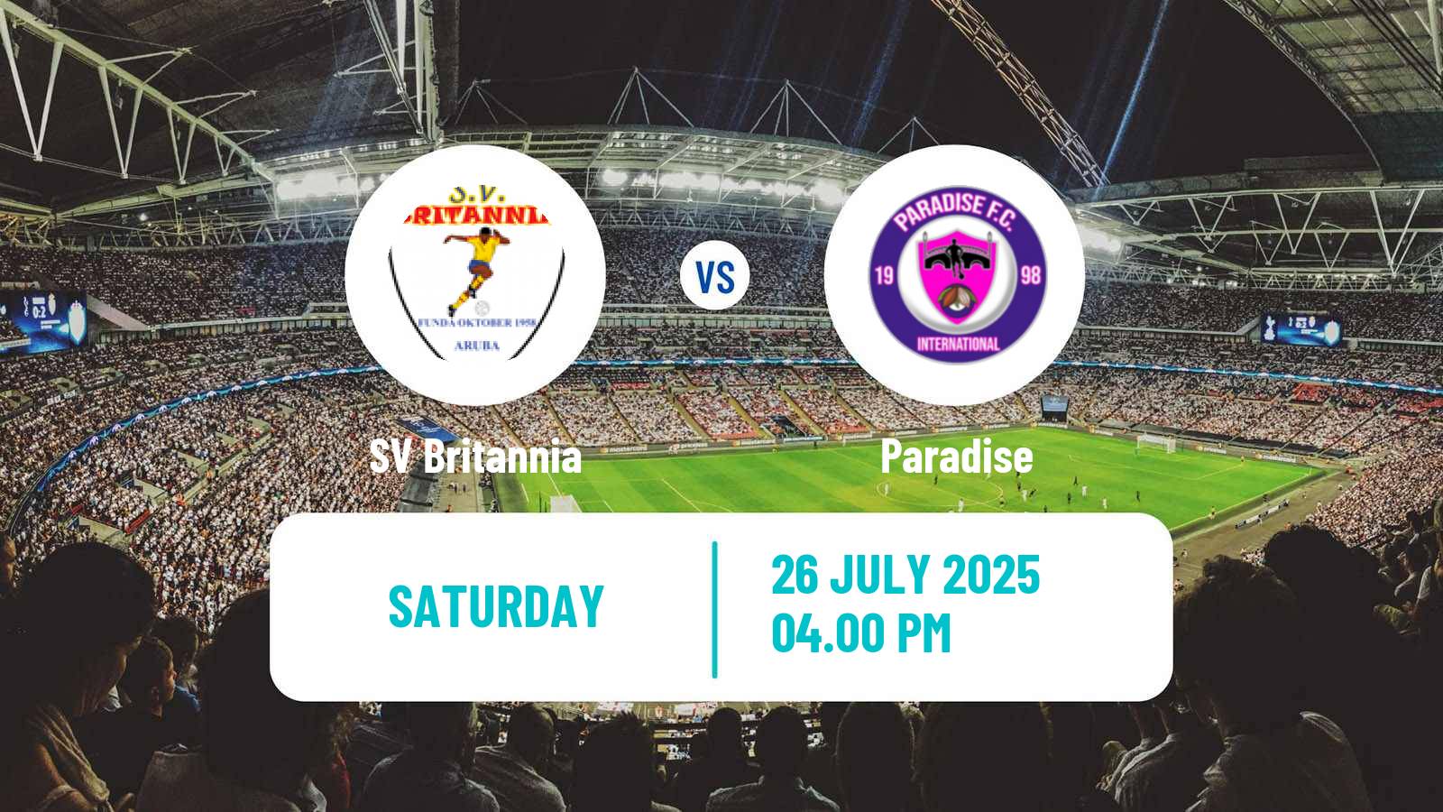 Football CONCACAF Caribbean Shield Britannia - Paradise