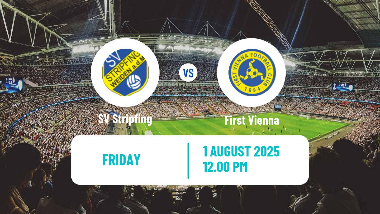 Football Austrian 2 Liga Stripfing - First Vienna