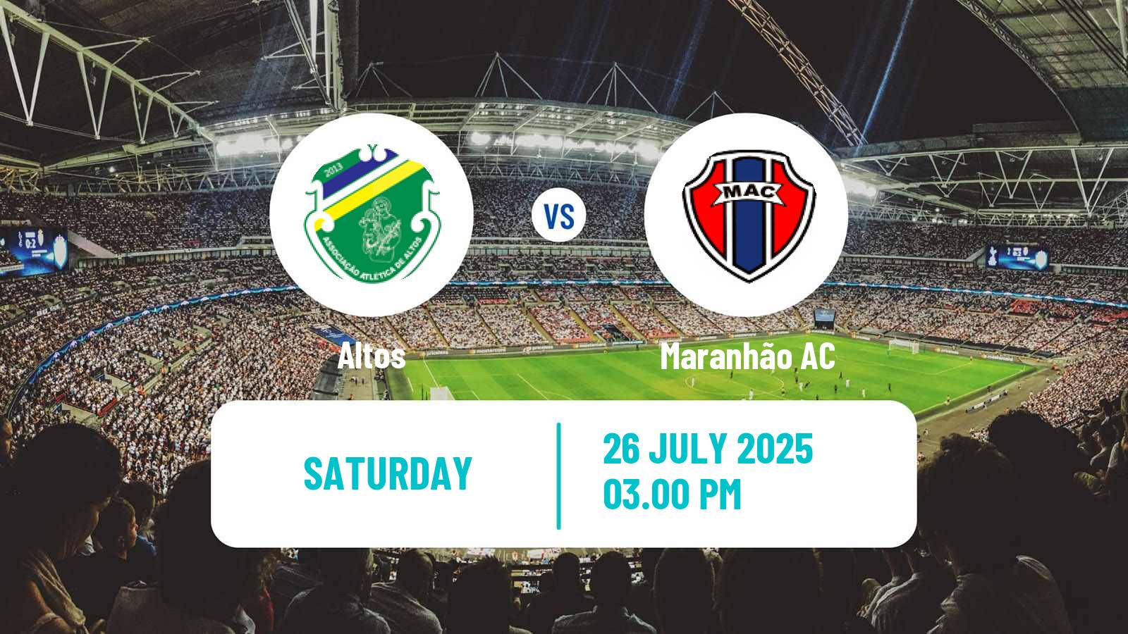 Football Brazilian Serie D Altos - Maranhão