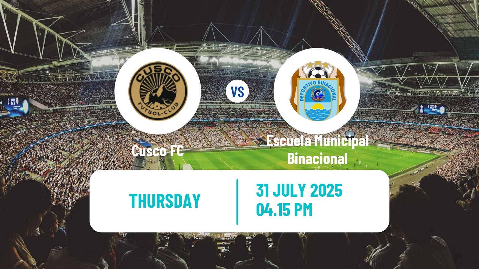 Football Peruvian Liga 1 Cusco - Escuela Municipal Binacional