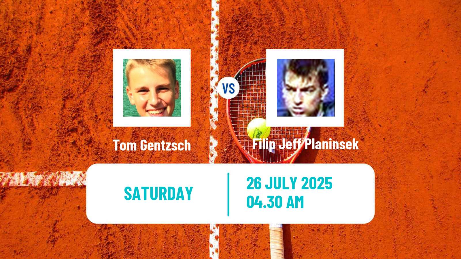 Tennis ITF M25 Ollersbach Men Tom Gentzsch - Filip Jeff Planinsek
