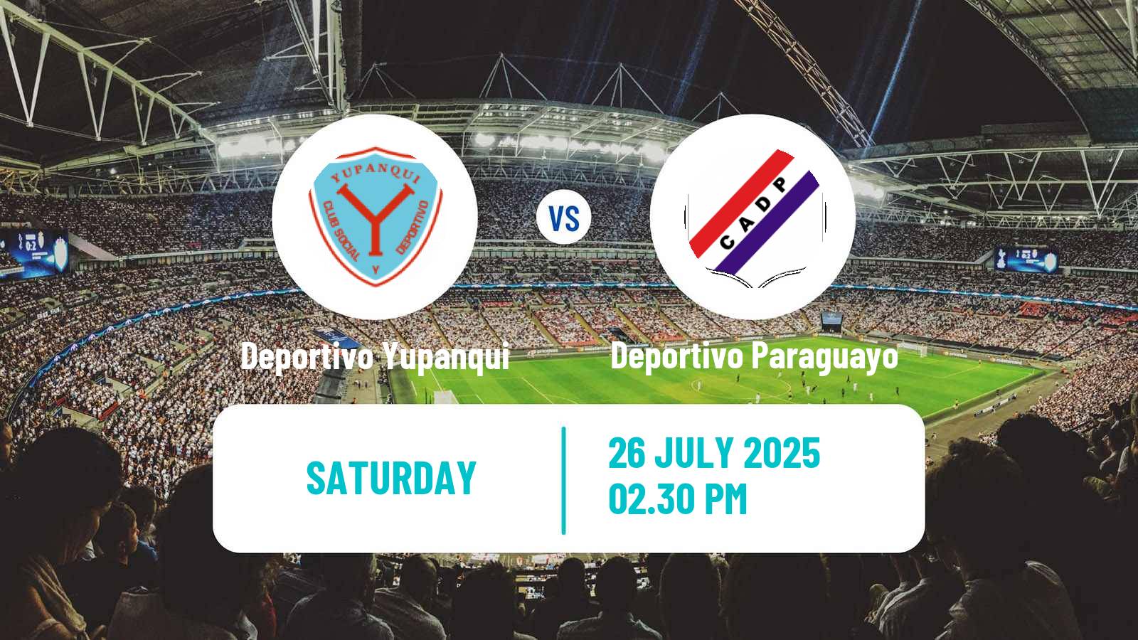 Football Argentinian Primera C Deportivo Yupanqui - Deportivo Paraguayo
