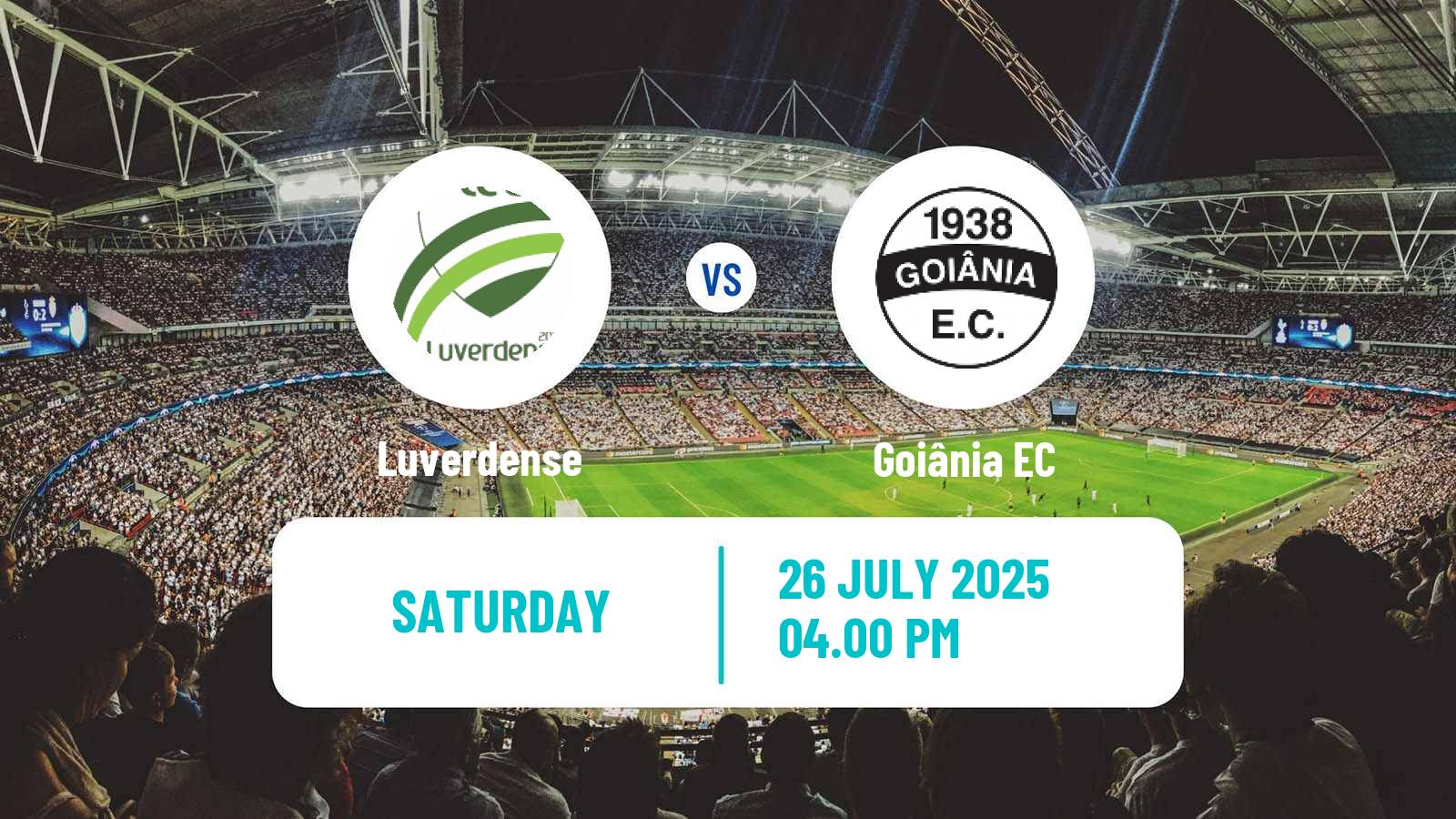 Football Brazilian Serie D Luverdense - Goiânia