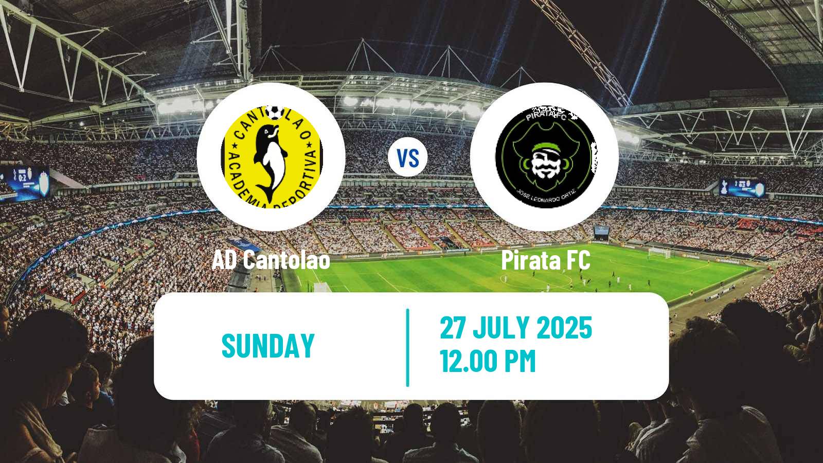 Football Peruvian Liga 2 Cantolao - Pirata
