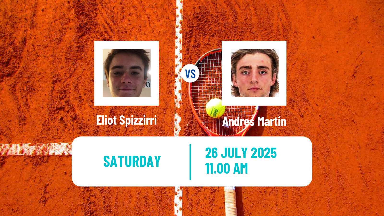 Tennis Bloomfield Hills Challenger Men Eliot Spizzirri - Andres Martin