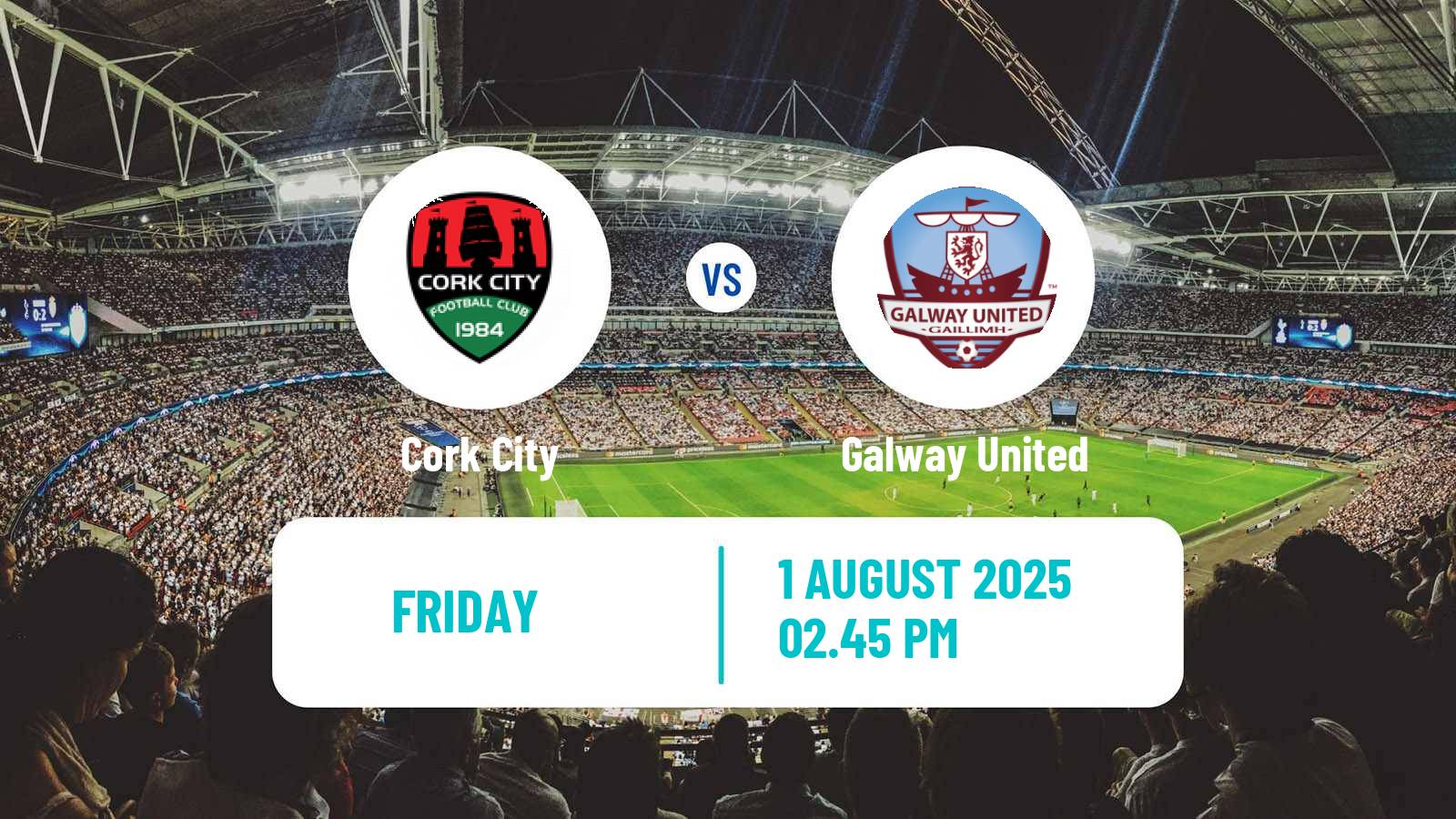 Football Irish Premier Division Cork City - Galway United