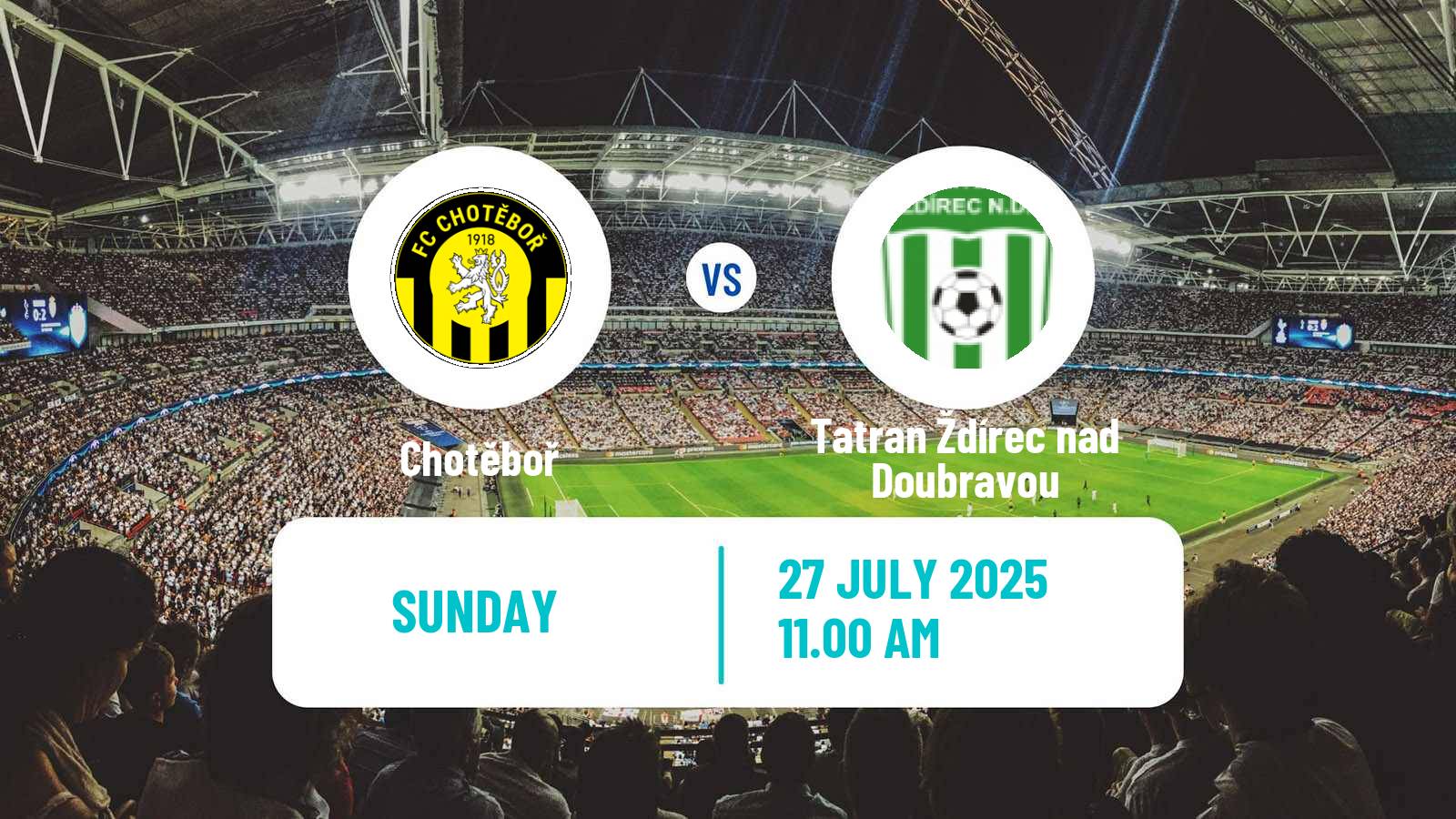 Football Czech Cup Chotěboř - Tatran Ždírec nad Doubravou