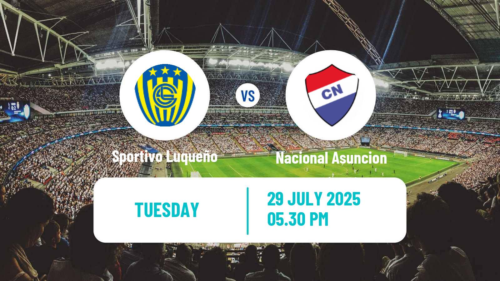 Football Paraguayan Primera Division Sportivo Luqueño - Nacional Asuncion