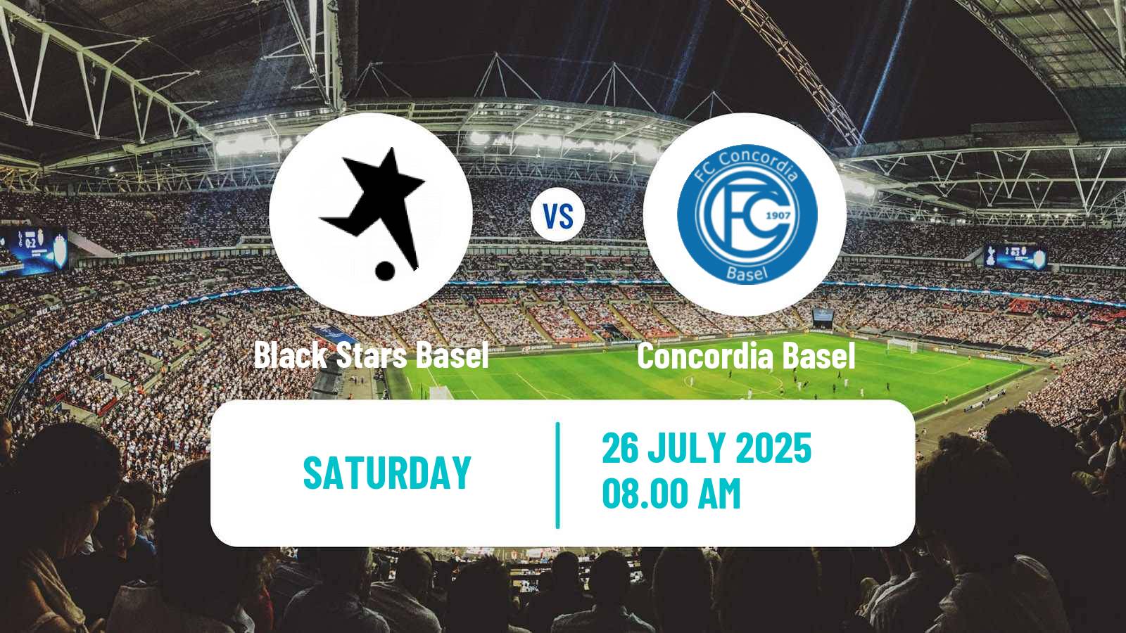 Football Club Friendly Black Stars Basel - Concordia Basel