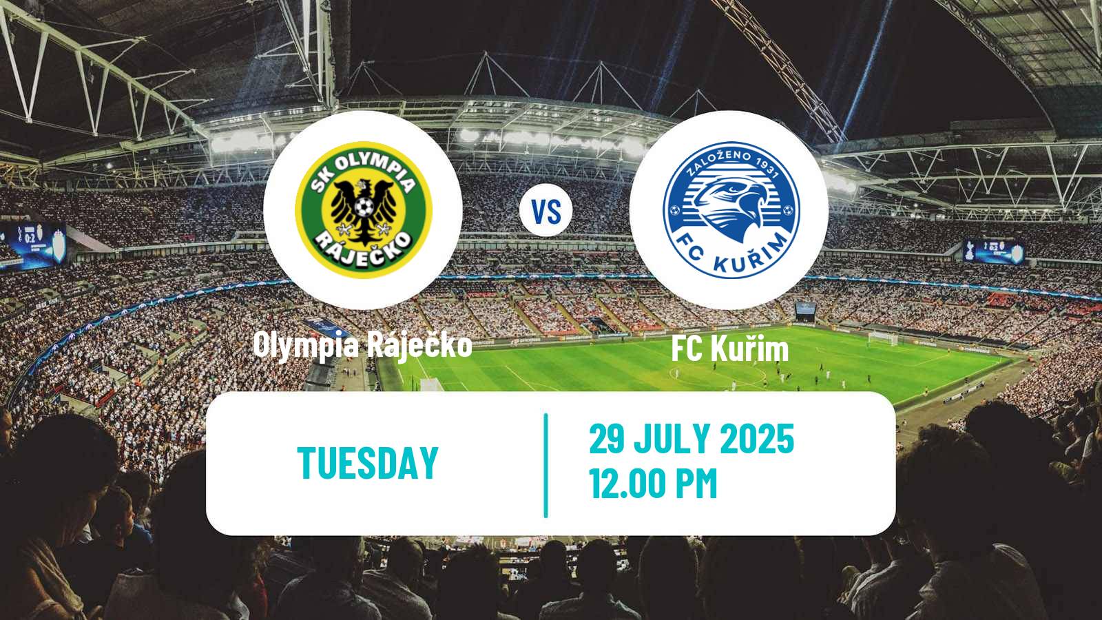 Football Czech Cup Olympia Ráječko - Kuřim