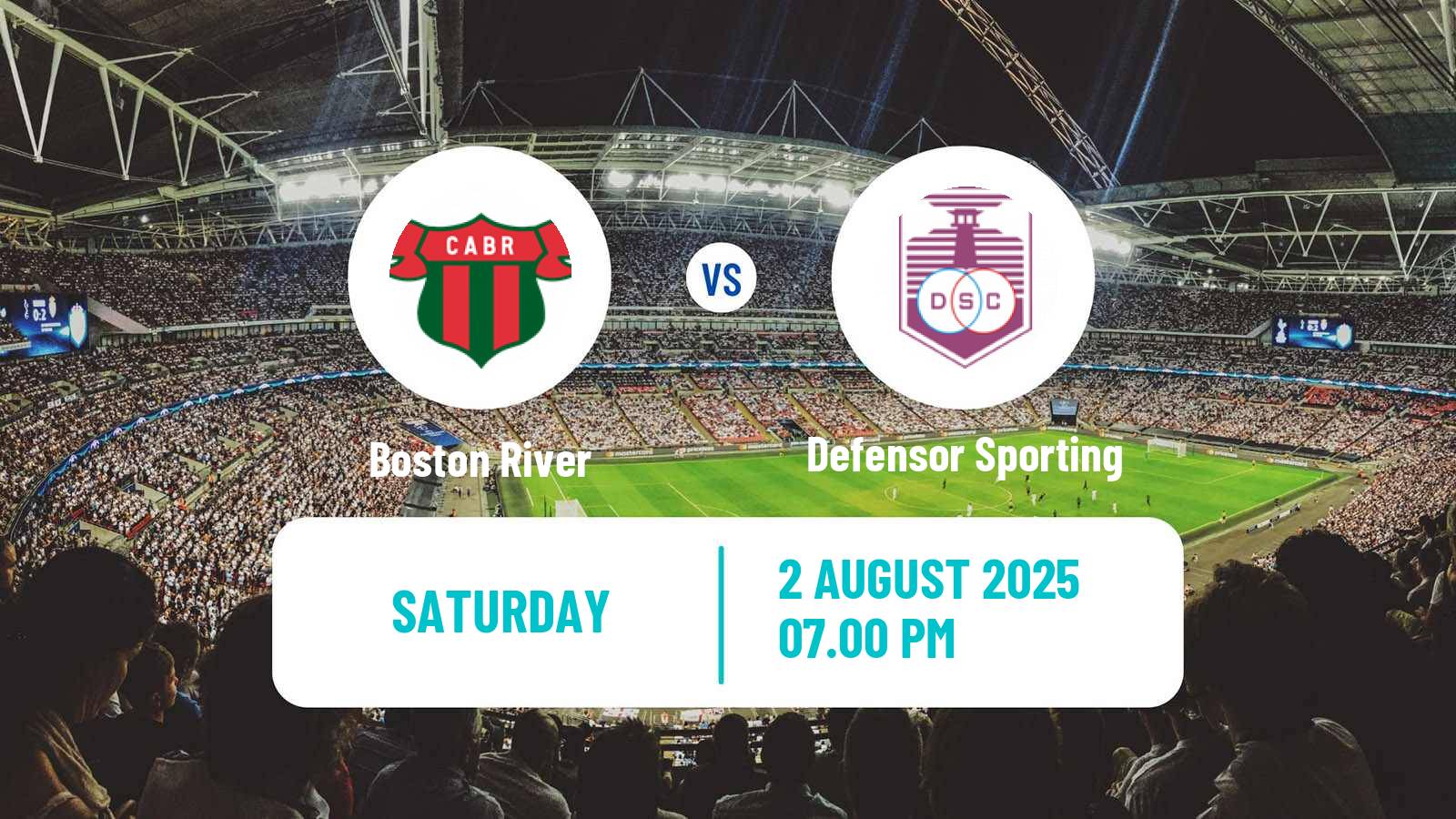 Football Uruguayan Primera Division Boston River - Defensor Sporting