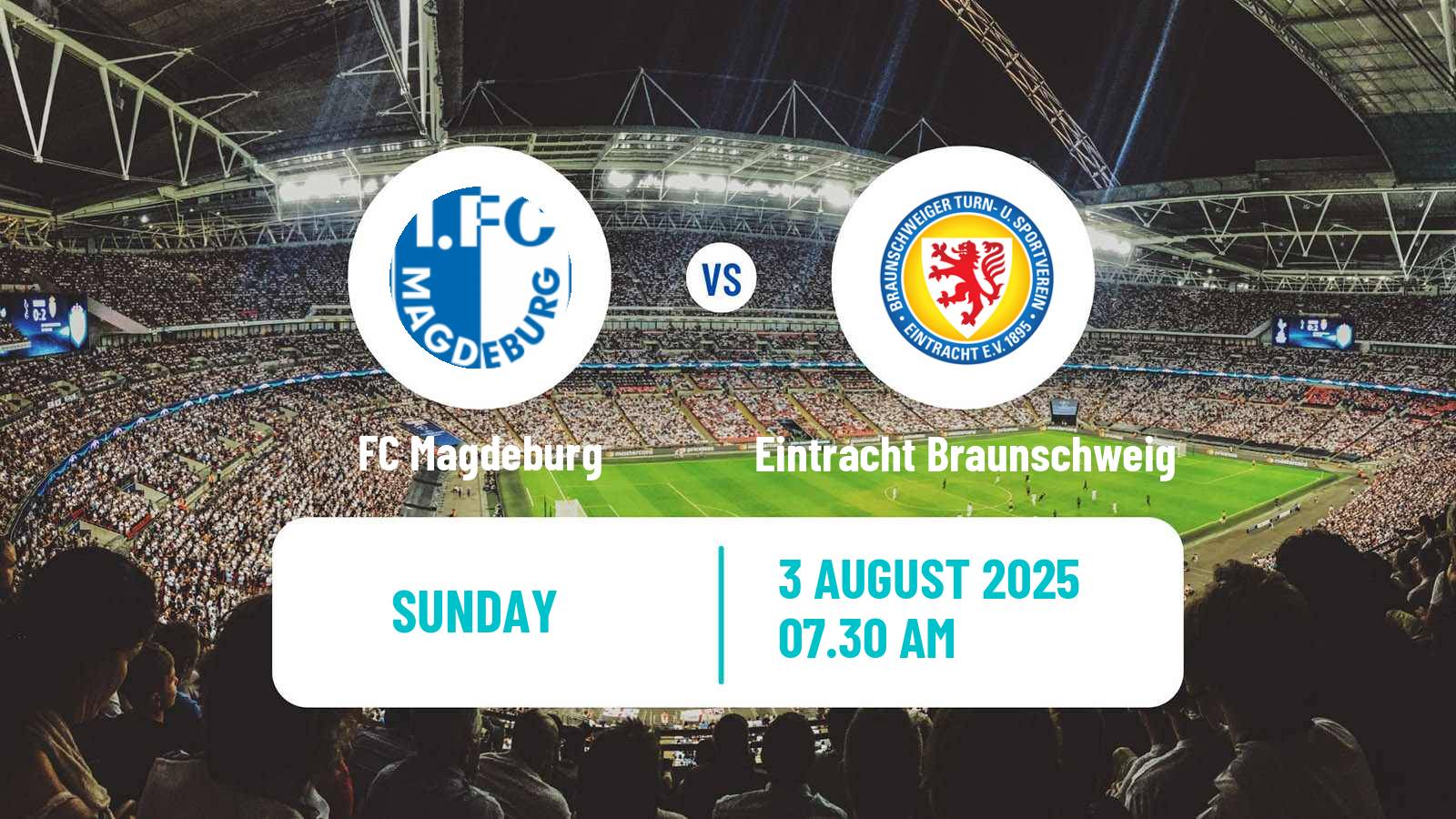 Football German 2 Bundesliga Magdeburg - Eintracht Braunschweig