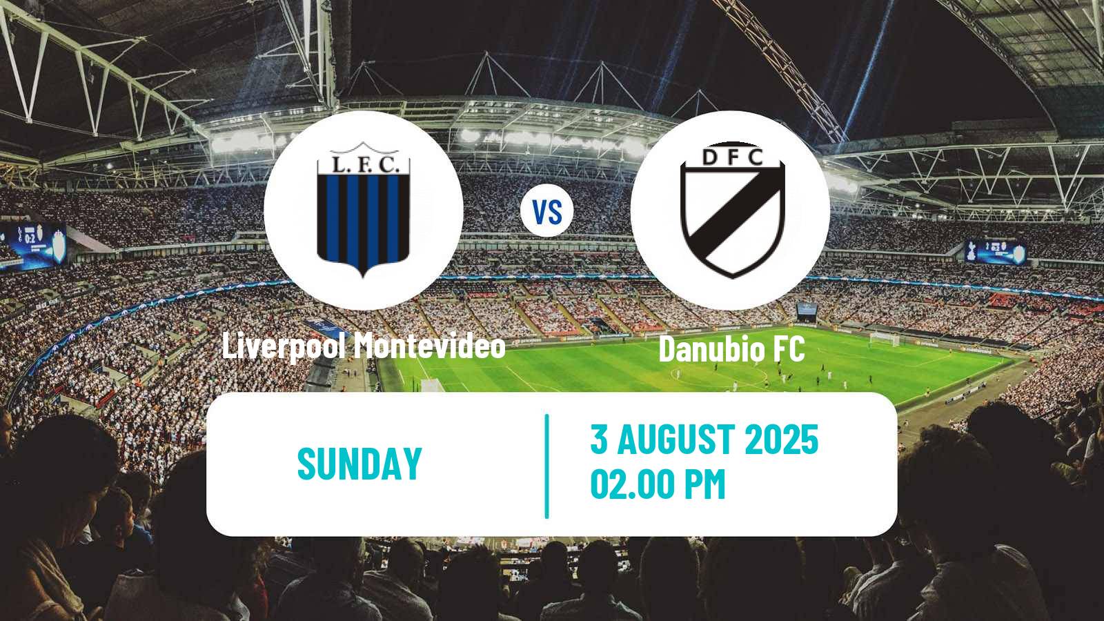 Football Uruguayan Primera Division Liverpool Montevideo - Danubio