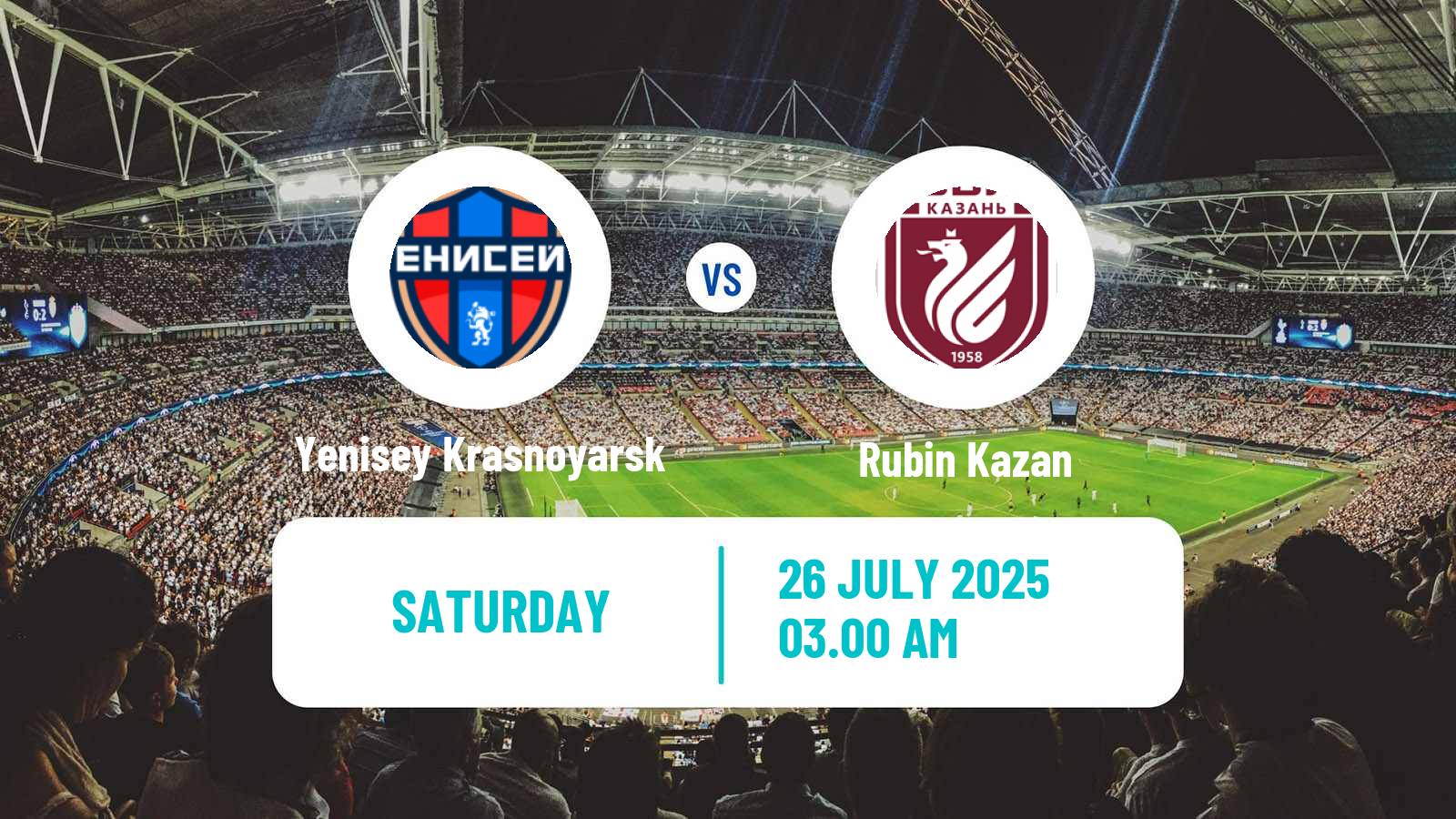 Football Russian Supreme Division Women Yenisey Krasnoyarsk - Rubin Kazan