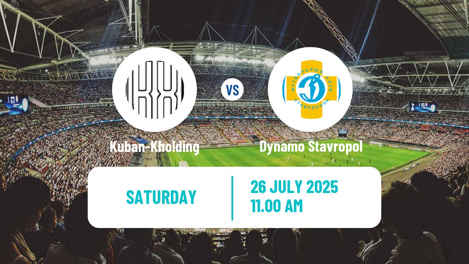 Football FNL 2 Division B Group 1 Kuban-Kholding - Dynamo Stavropol