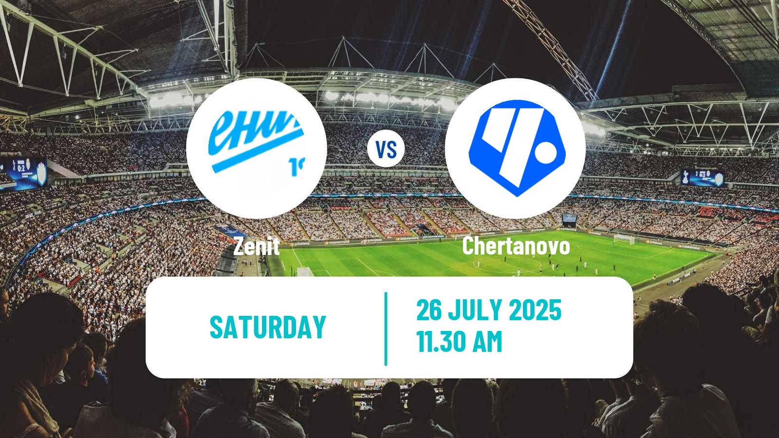 Football Russian Supreme Division Women Zenit - Chertanovo
