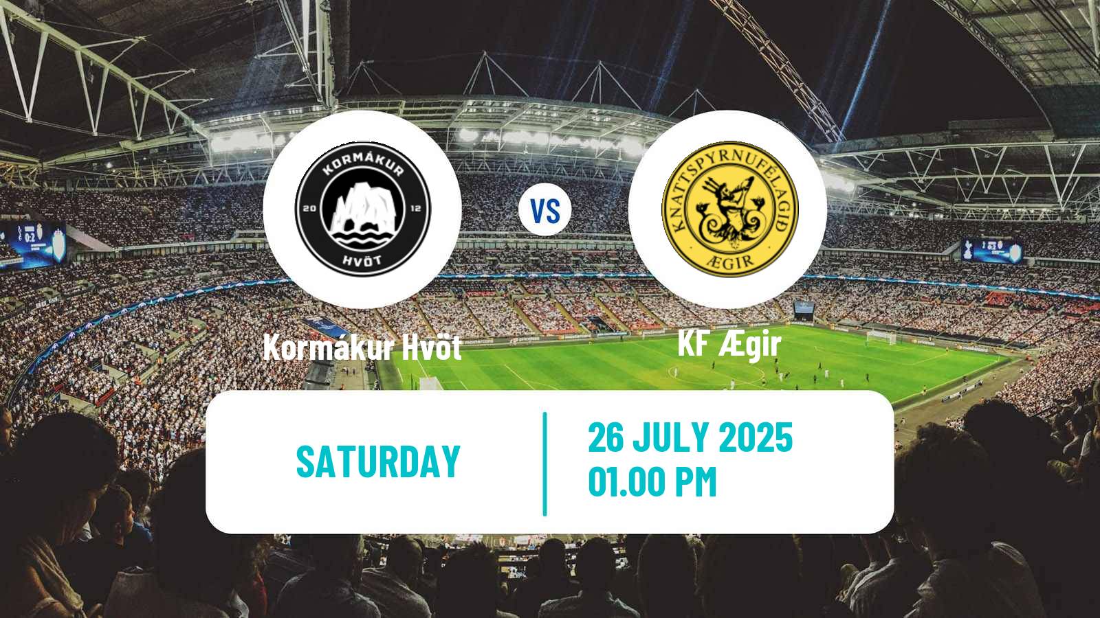 Football Icelandic Division 2 Kormákur Hvöt - Ægir