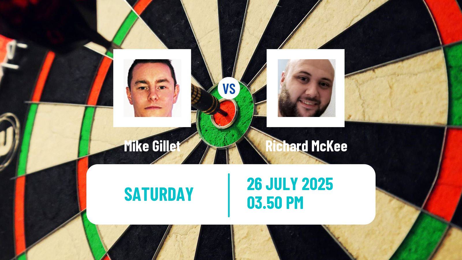 Darts Modus Super Series Mike Gillet - Richard McKee