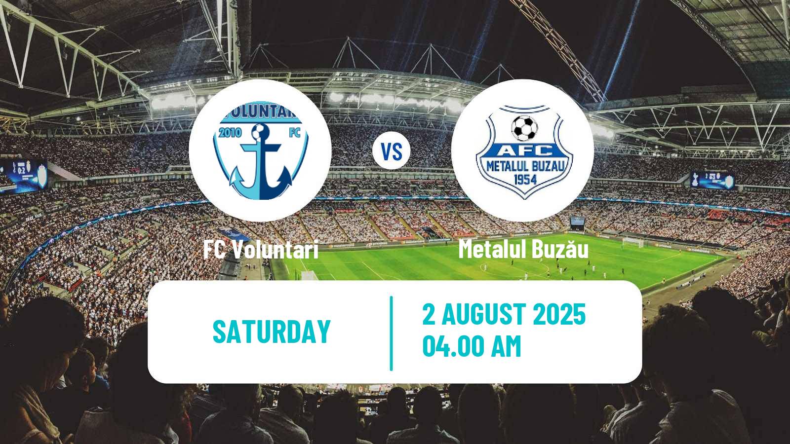 Football Romanian Division 2 Voluntari - Metalul Buzău