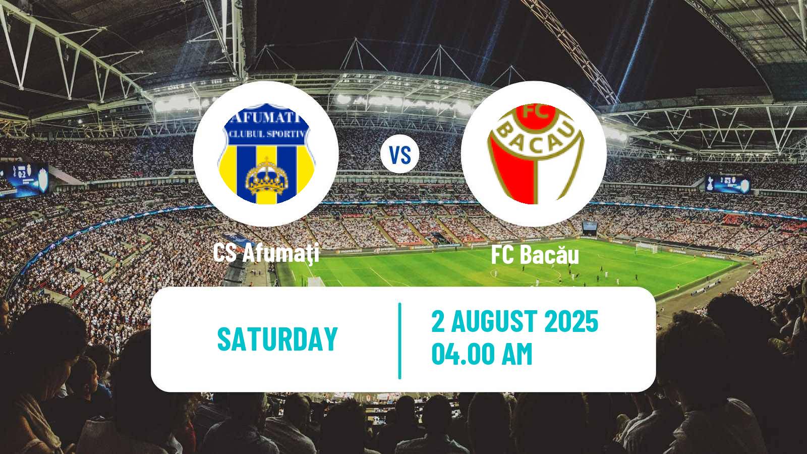 Football Romanian Division 2 Afumaţi - FC Bacău