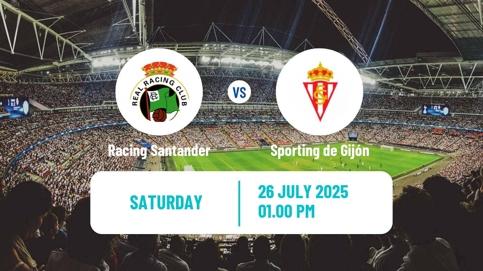 Football Club Friendly Racing Santander - Sporting de Gijón