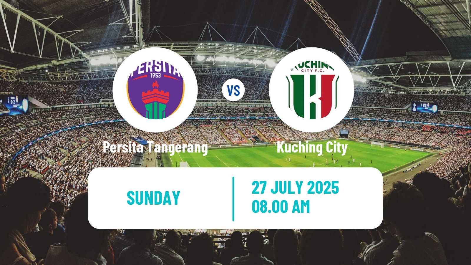 Football Club Friendly Persita Tangerang - Kuching City