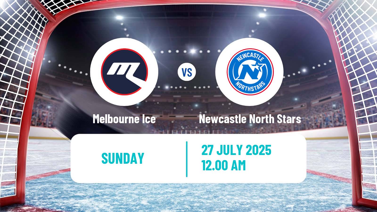 Hockey Australian Ice Hockey League Melbourne Ice - Newcastle North Stars