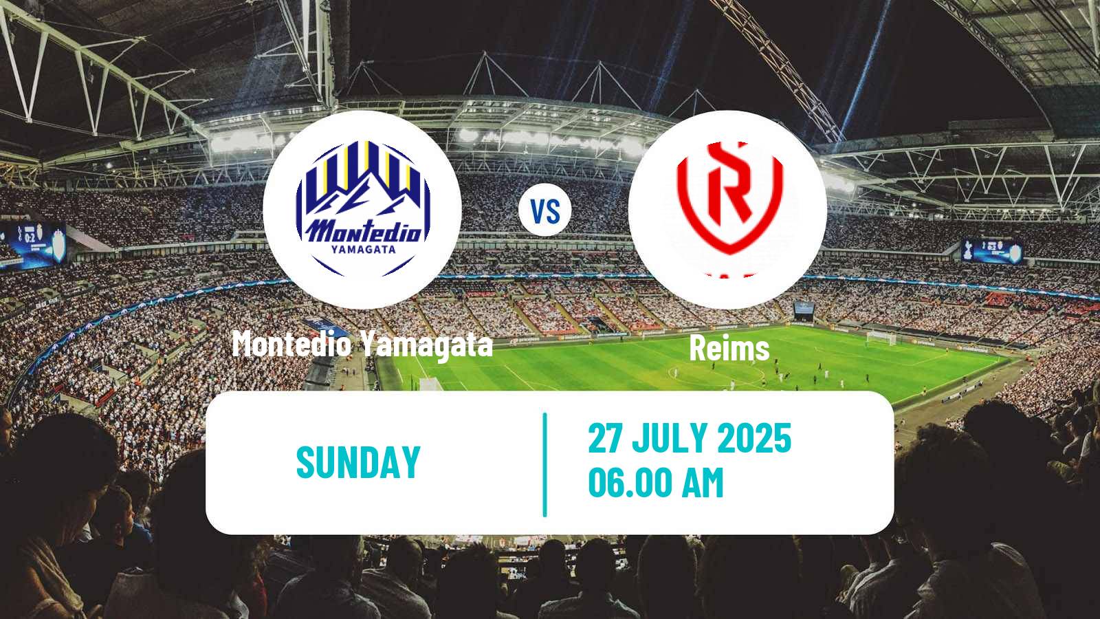 Football Club Friendly Montedio Yamagata - Reims