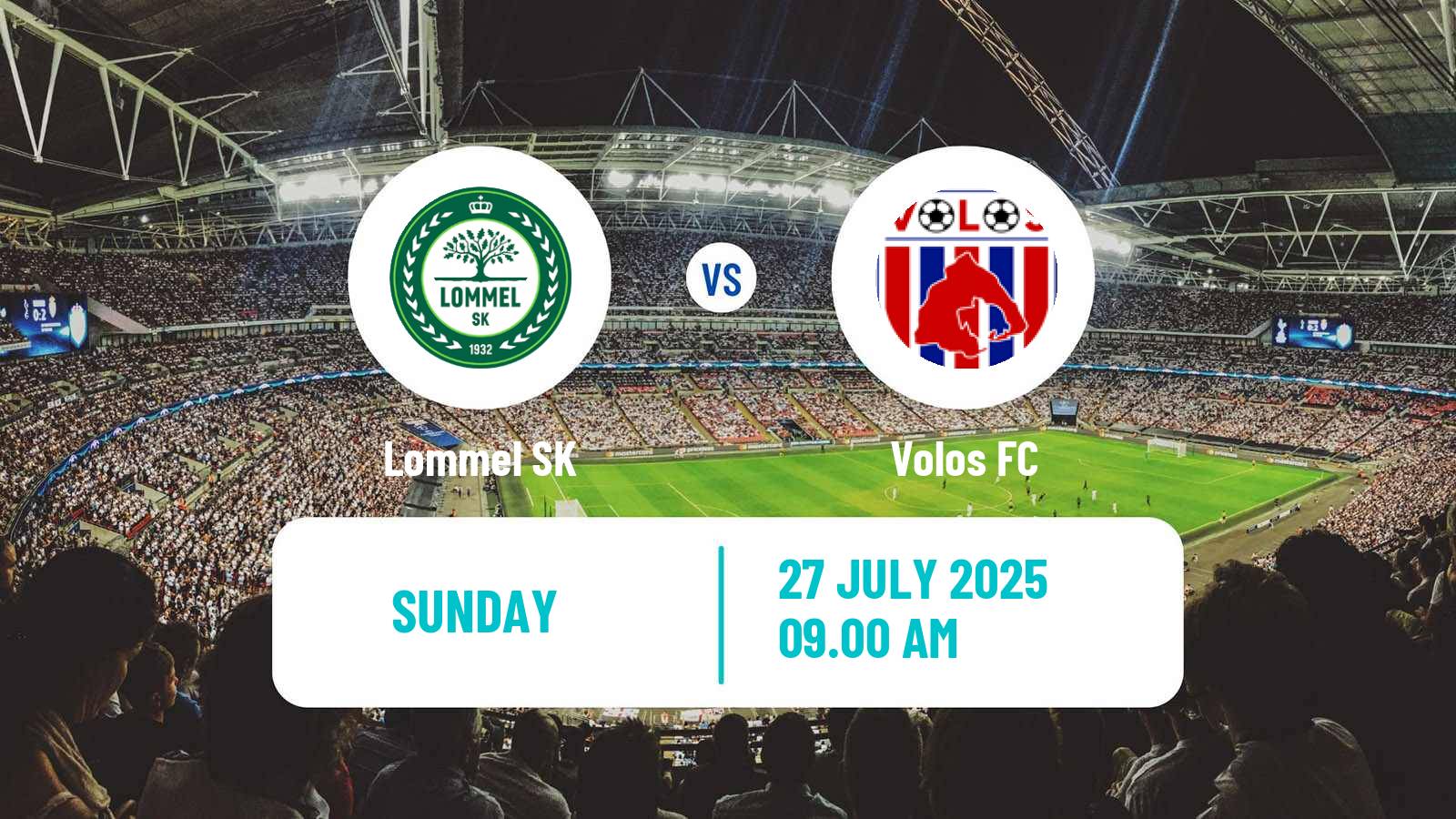 Football Club Friendly Lommel - Volos