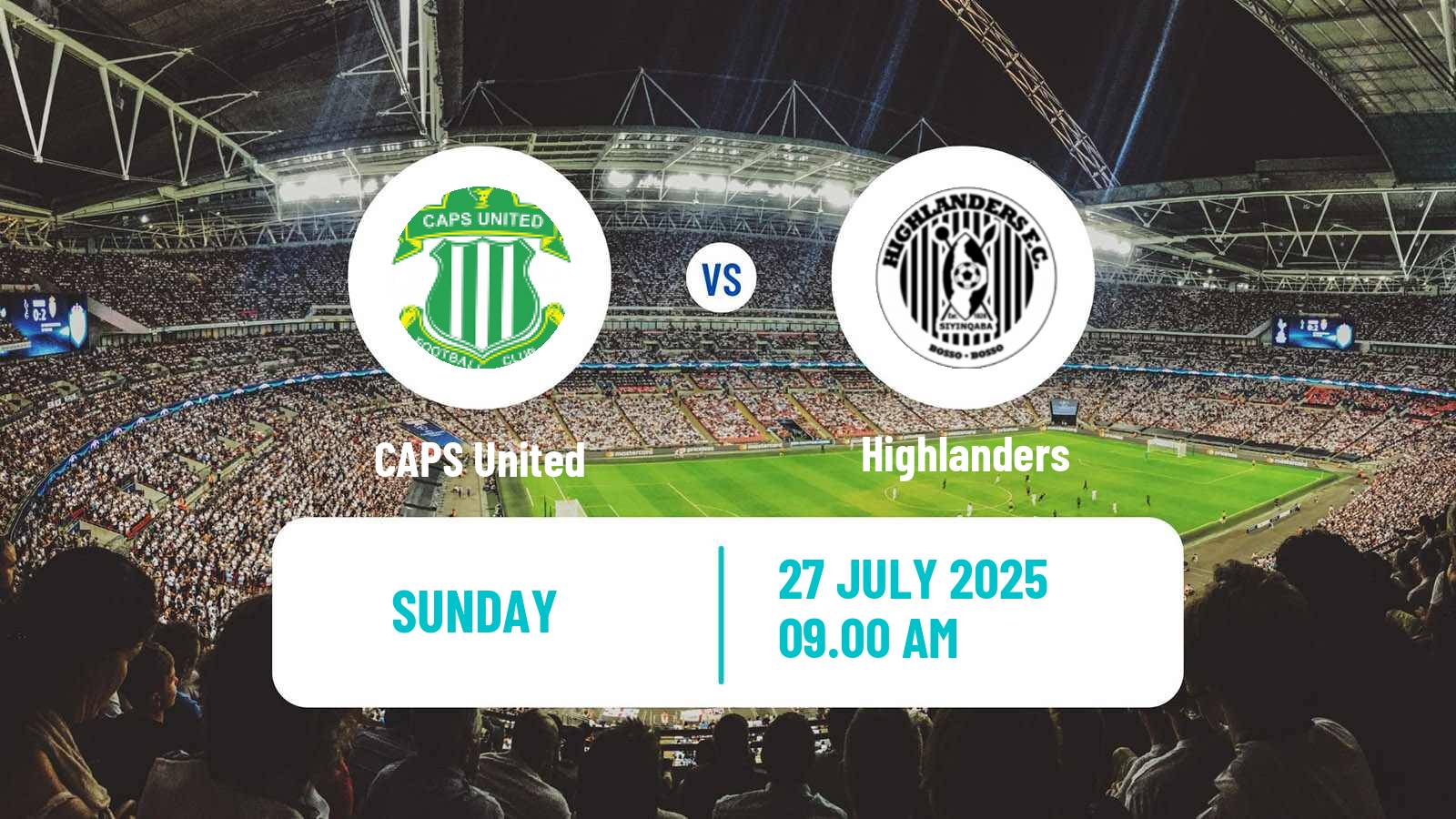 Football Zimbabwe Premier League CAPS United - Highlanders
