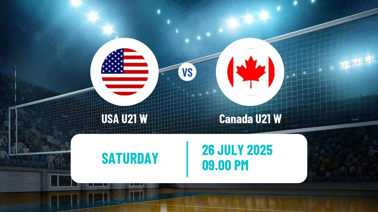 Volleyball Pan-American Cup U21 Volleyballl Women USA U21 W - Canada U21 W