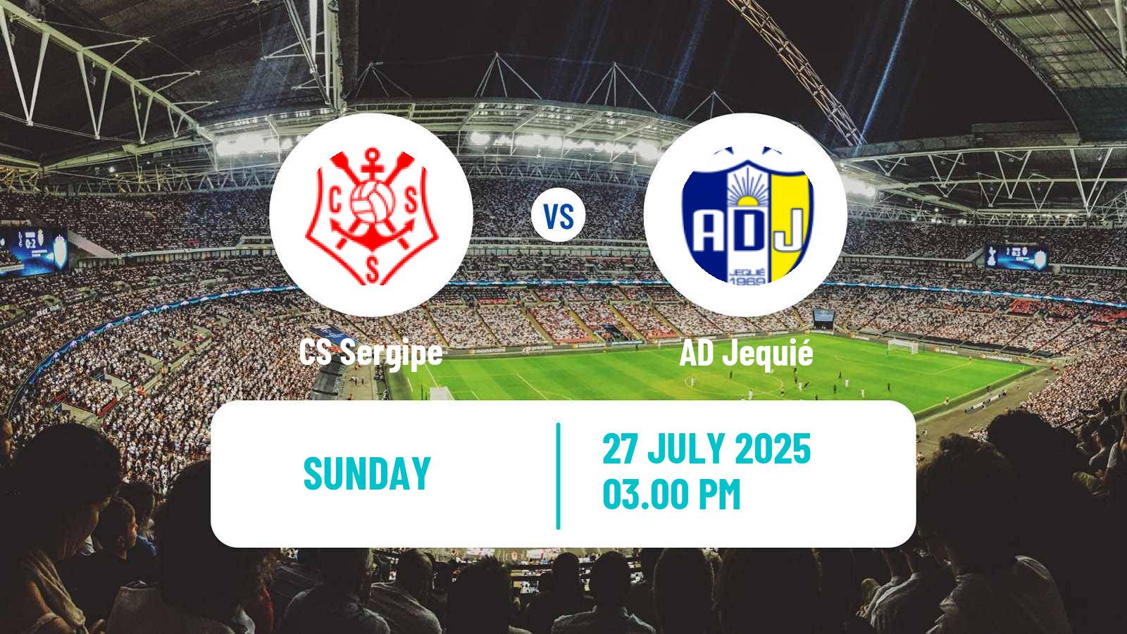 Football Brazilian Serie D Sergipe - Jequié