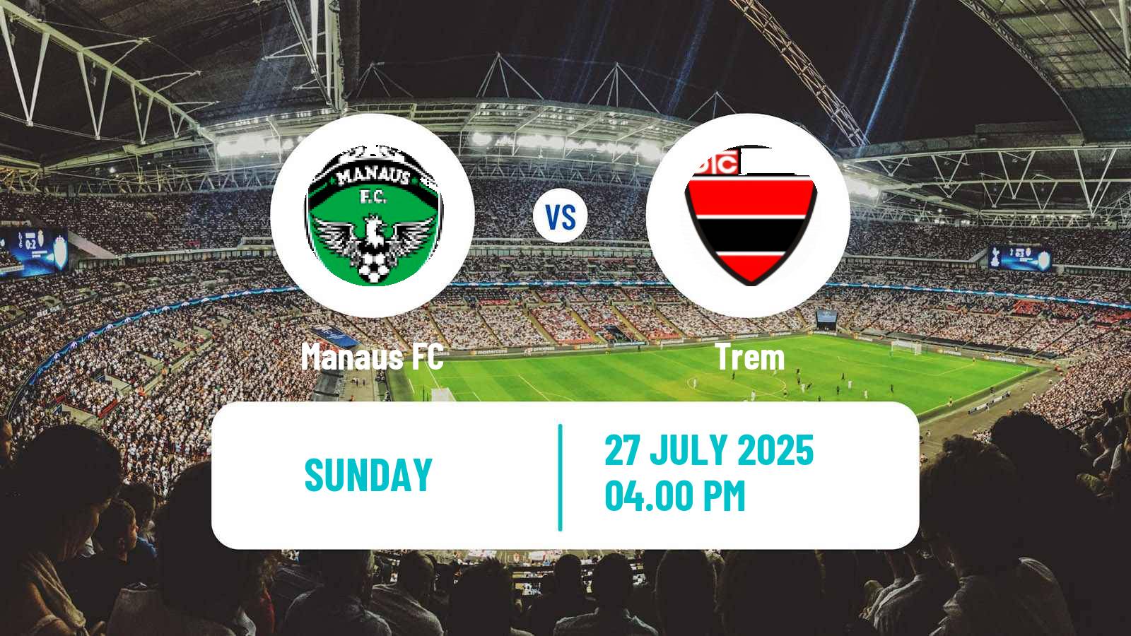 Football Brazilian Serie D Manaus - Trem